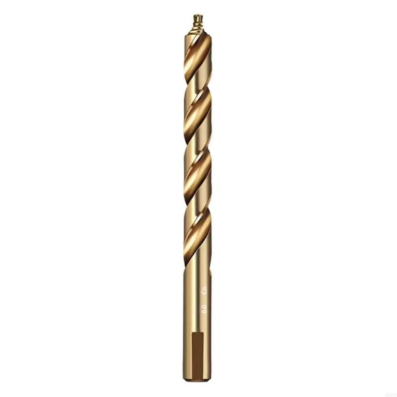 Straight Step Drill Bits Hole Cutter Stainless Steel Electric Power Qme 6mm
