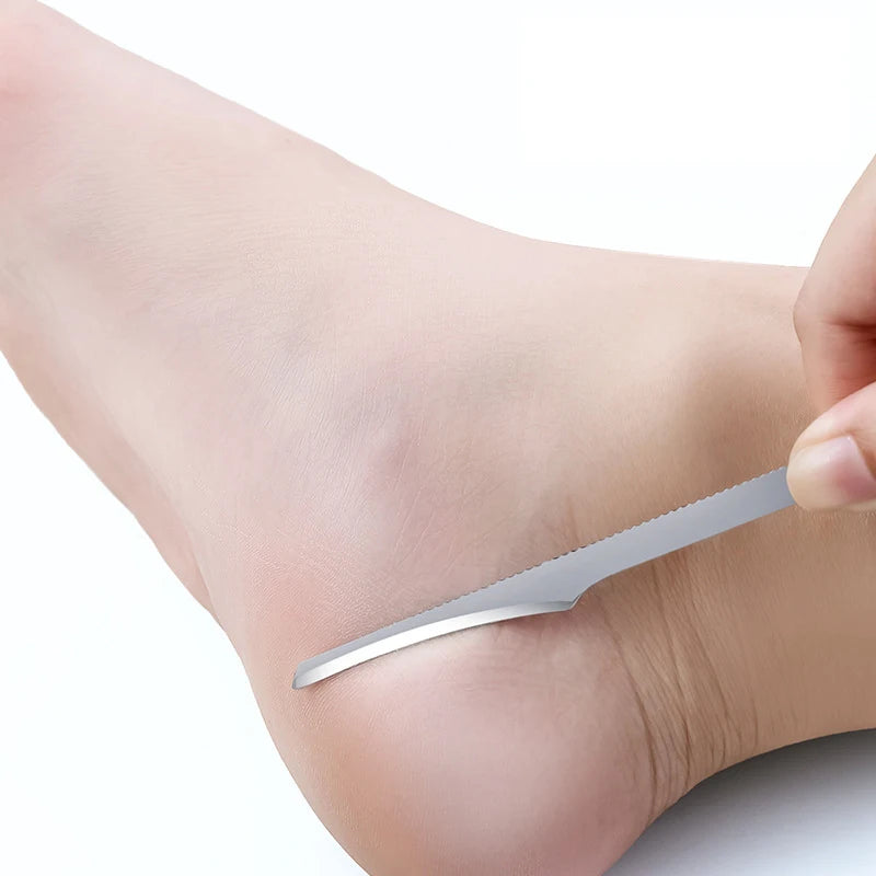 Heel Scraper Professional Foot Care Tool Callus Removal Dead Skin Qme