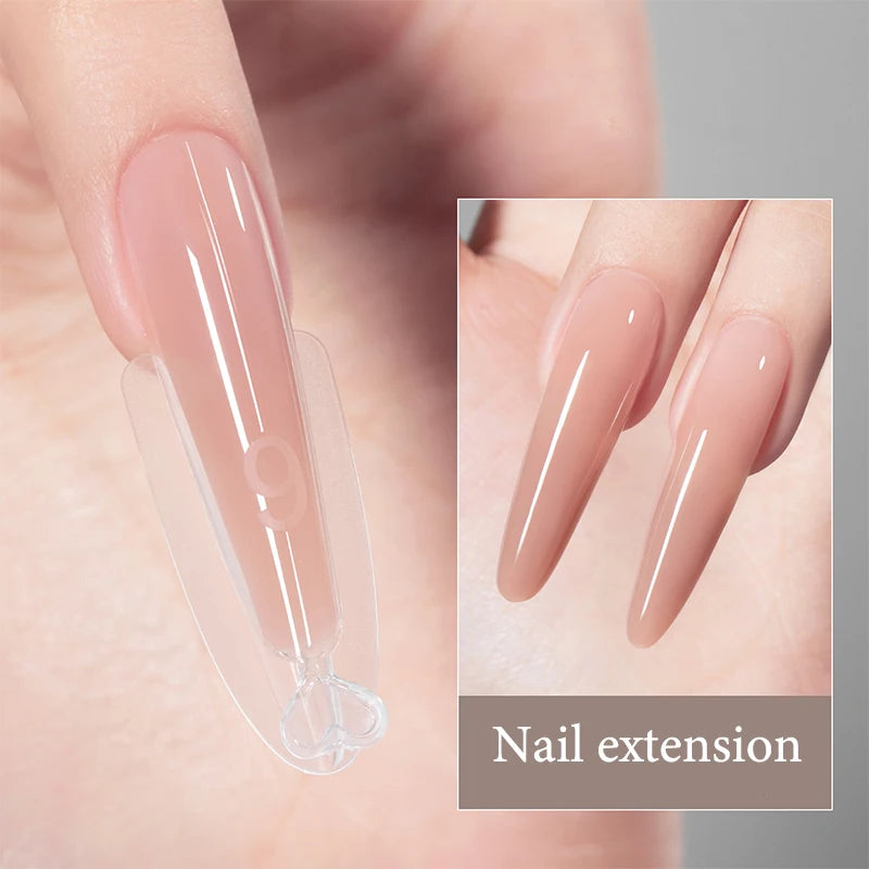 Sandwich Dual Nail Forms Quick Extensions-dual T-shaped Ellipse Qme