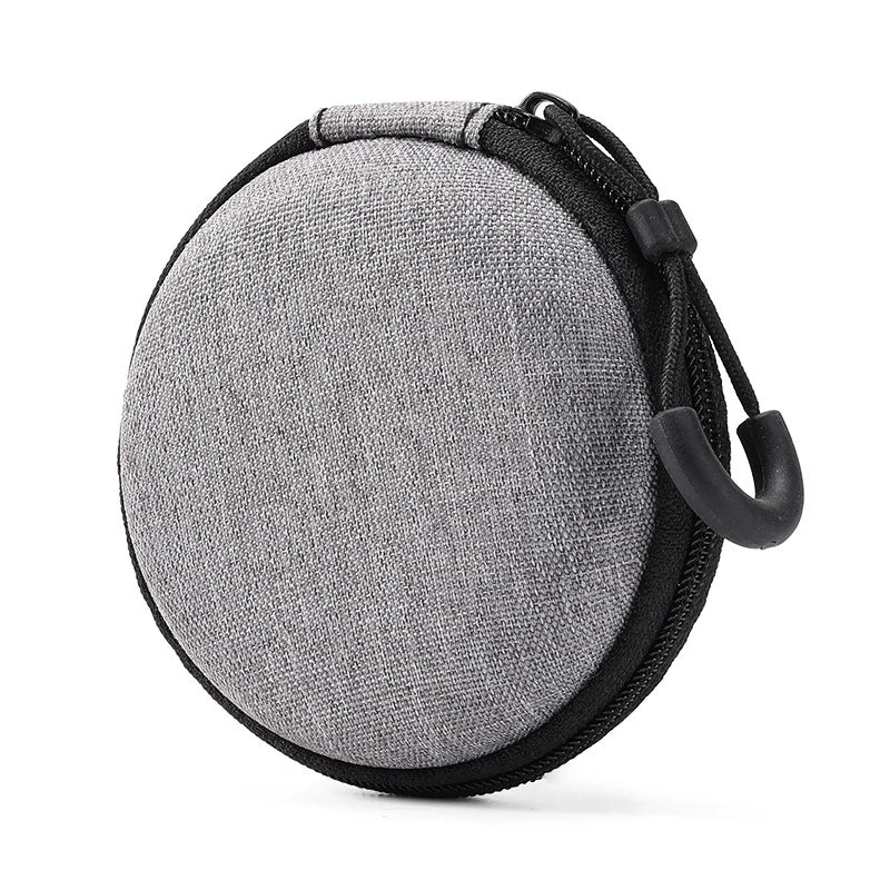 Portable Shockproof Headphone Case Earphone Bag Headset Storage Hard Qme one size H