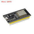 ESP-32S ESP-WROOM-32 ESP32 WIFI Dual Core CPU Development Board 802.11b/g Wi Fi BT Module Ultra-Low Power Consumption Qme China Mainland 38PIN FT232 MICRO