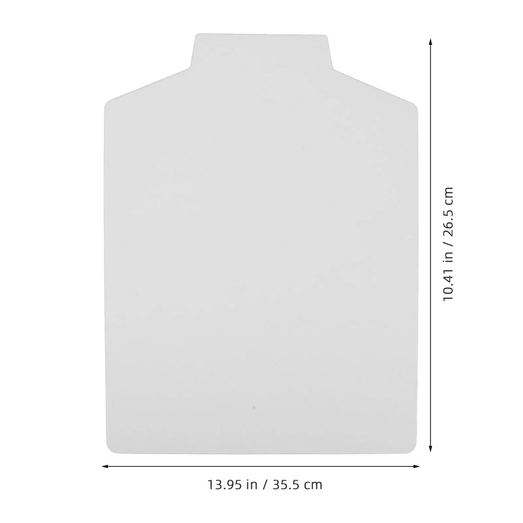 20Sheets T-Shirt Folding Paperboard Shirt Cardboard Liner Fast Neat Folding Board for Shirts Clothing Storage Plate Organizer Qme