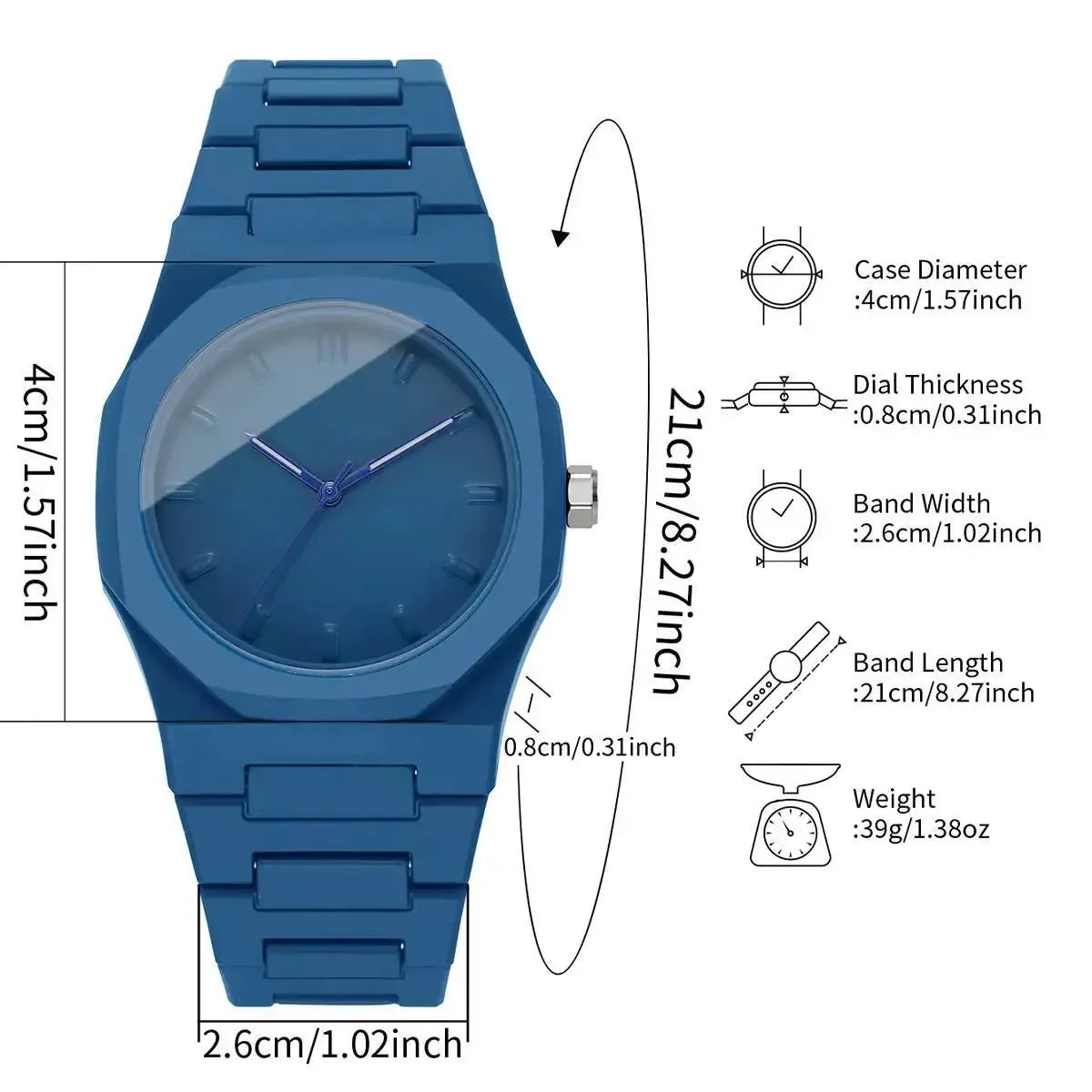 Watch Men's High-end Waterproof Women's Southeast Asia Middle East Qme