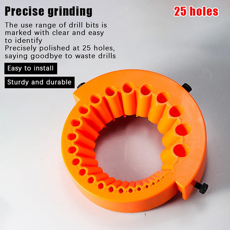 2 Multipurpose Drill Bit Sharpener Power Grinding Attachment Qme