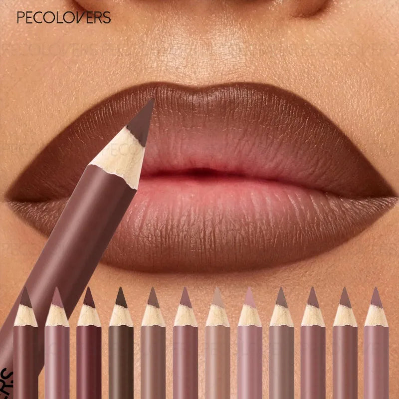 Matte Lipliner Second Back Lip Contour Plump Charming Lips Non Drying Qme