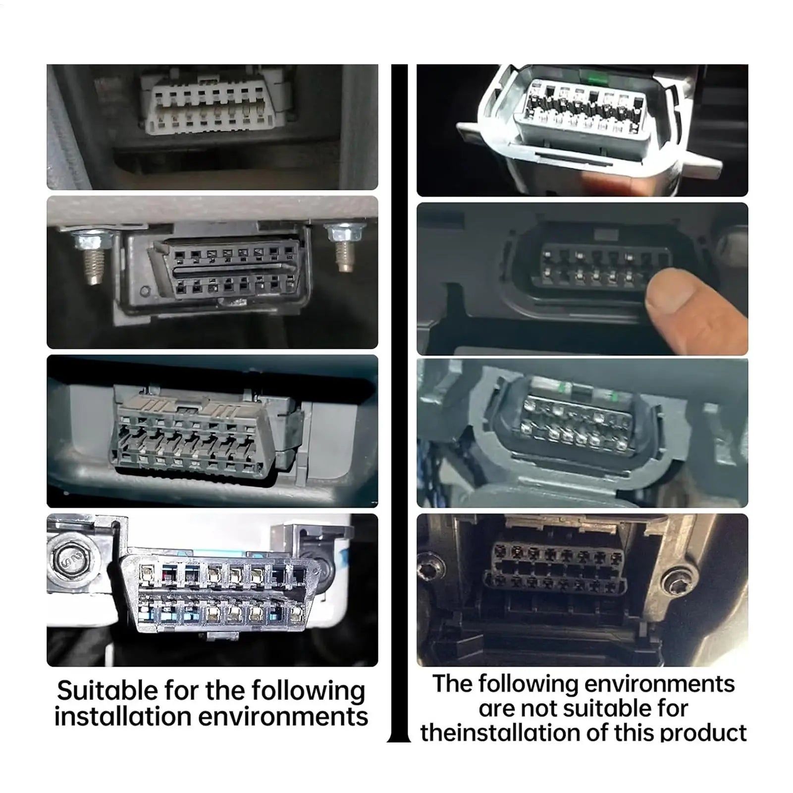 OBD2 Port Anti-Theft Lockout Tool, OBD Port Protector For Cars/SUVs/Trucks Obd2 Lock Anti Theft Protector Qme