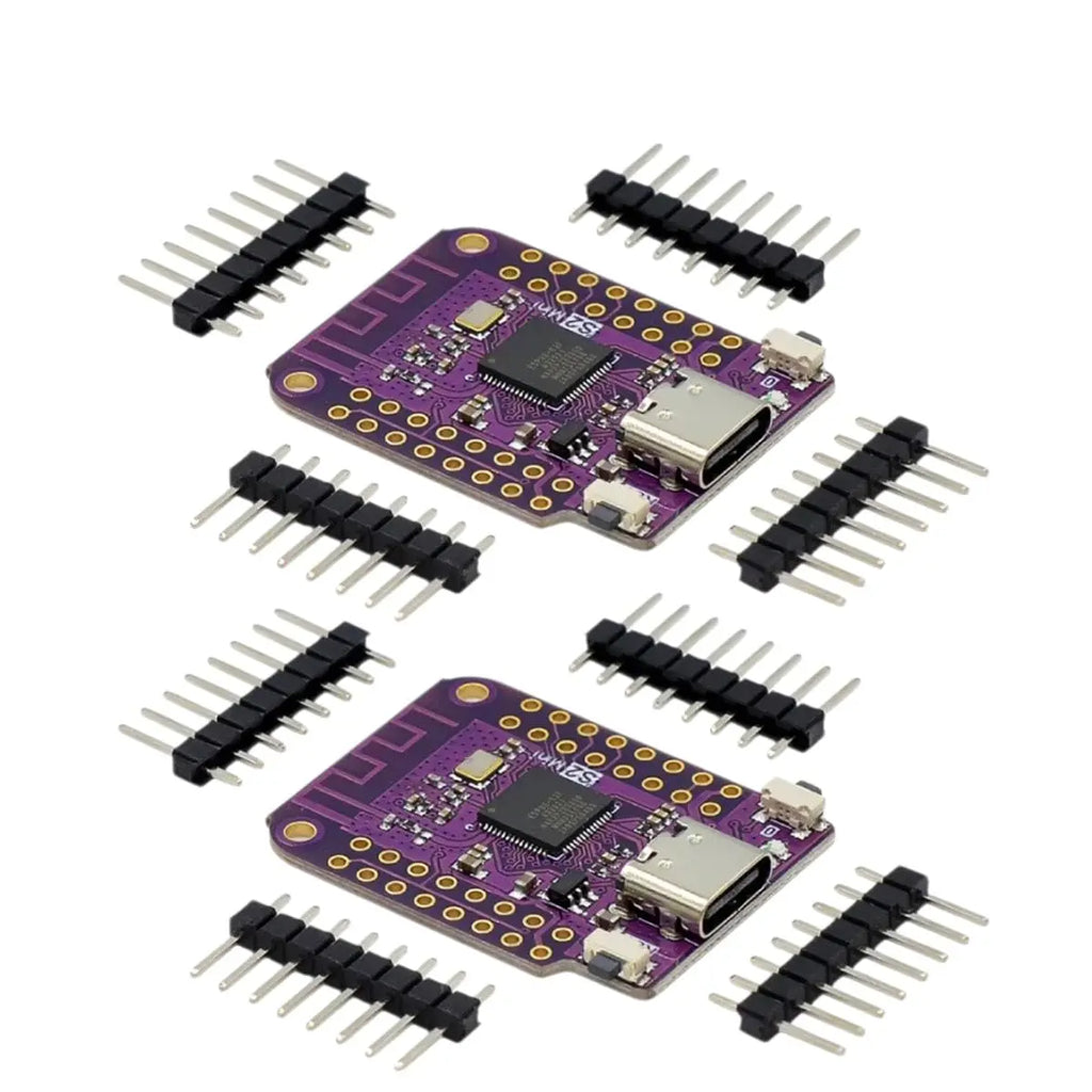 1/2PCS ESP32 S2 Mini WIFI IOT Board Based ESP32-S2FN4R2 ESP32-S2 4MB Flash Type-C Connect Arduino Compatible with MicroPython Qme 2PCS With PSRAM