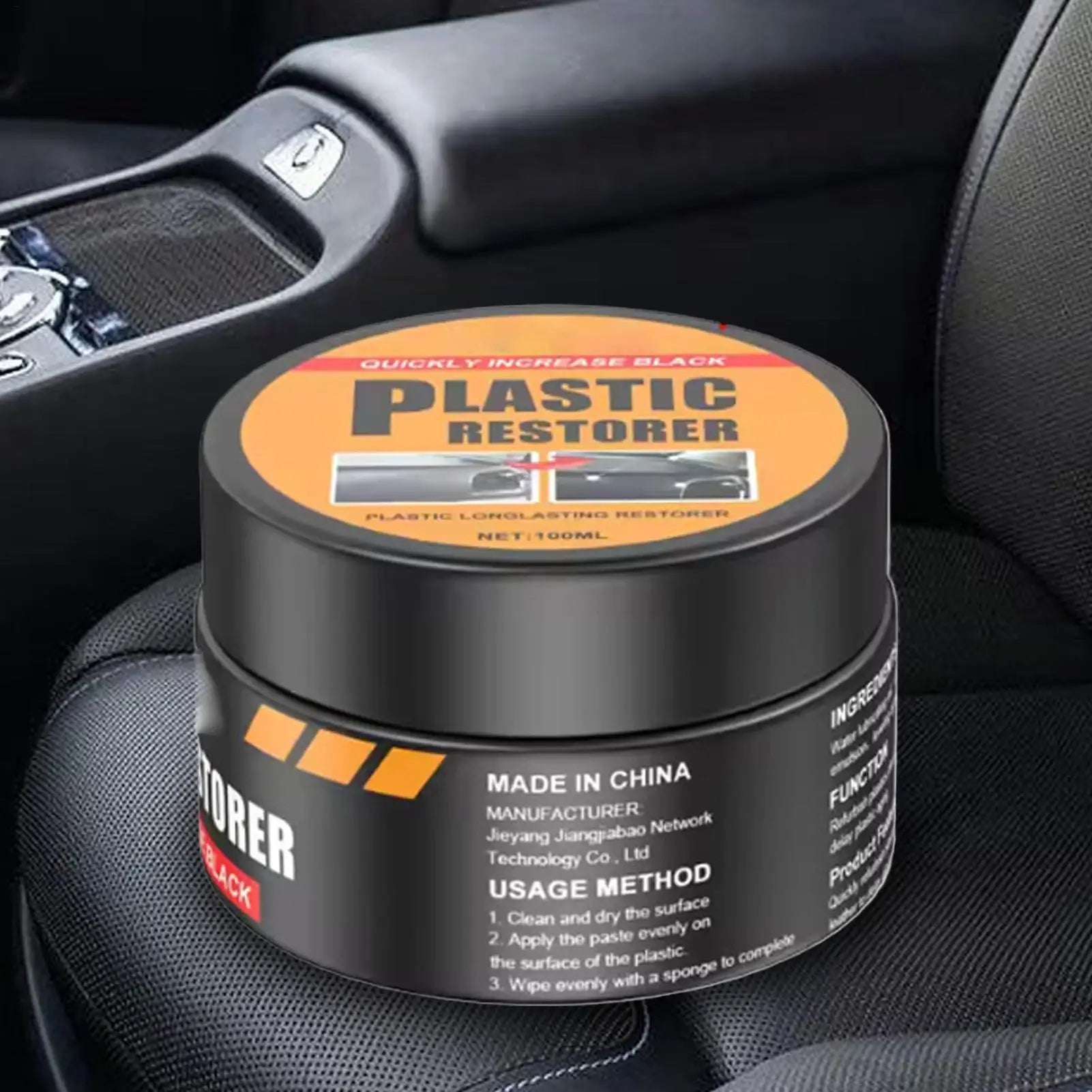1pcs car Leather Care Cream Leather Restorer Paste Renewal Wax Vehicle Polish Restoration Solution for Steering Wheel Air Vent Qme