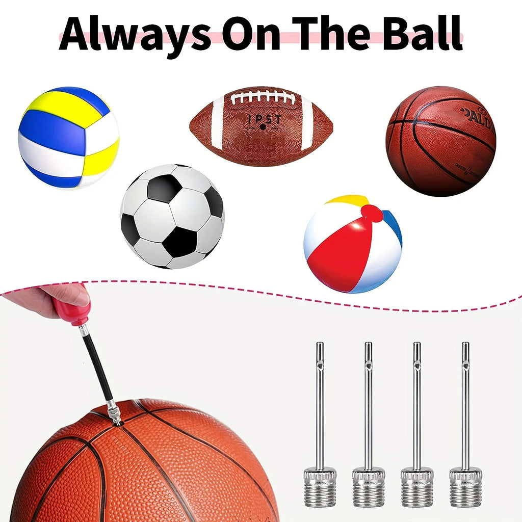 Air pump needle, high-quality inflation needle, suitable for inflating soccer balls, basketballs, volleyballs or rugby balls, Qme