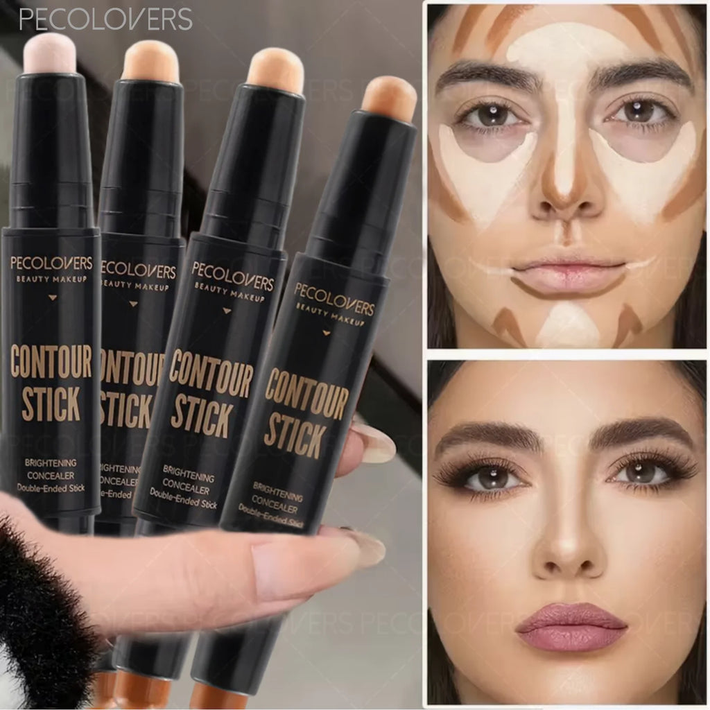 Contour Stick Creamy Texture Non-caking Long-lasting Daily Travel Qme