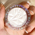 Brightening Face Highlighter Palette Waterproof Monochrome Pearlescent White Silver Highlight Makeup High Gloss Face Repairing Qme 01 Moonlight Silver