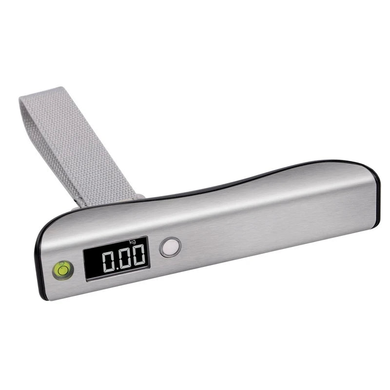 Portable Mini Suitcase Scale LED Display 50Kg/110Lb Digital Luggage Scale For Travel Bag Hanging Scales Weighing Balance Qme