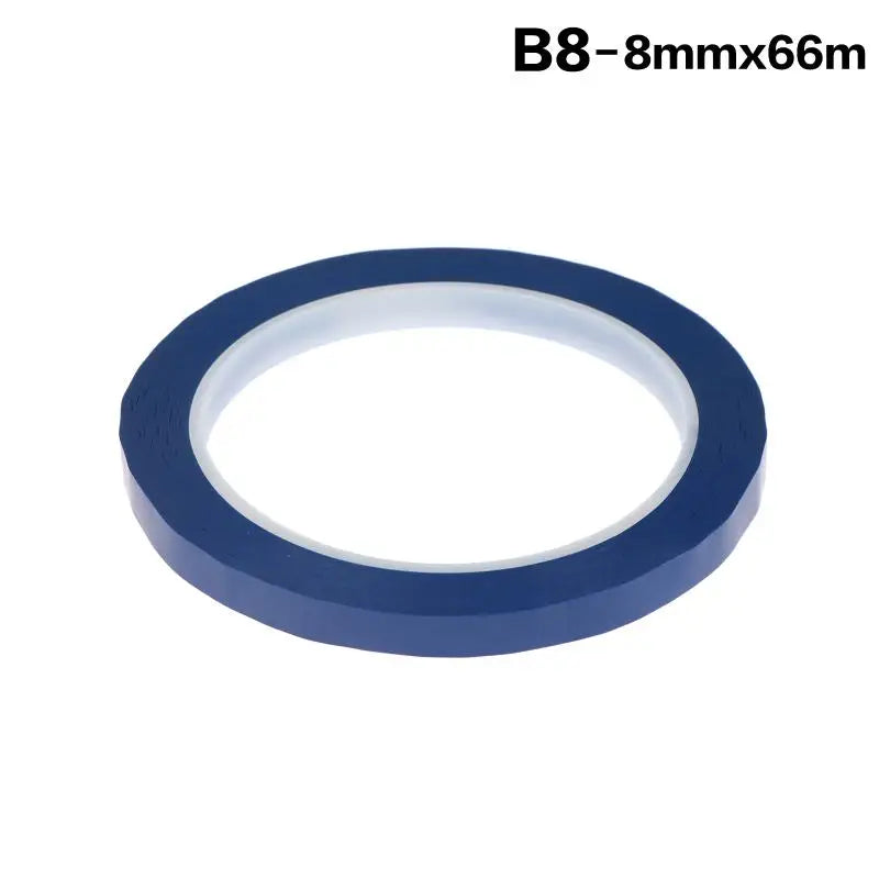 Wear Resistant Desktop Marking Tape 5 66M Self Adhesive Positioning Qme 8mm Blue