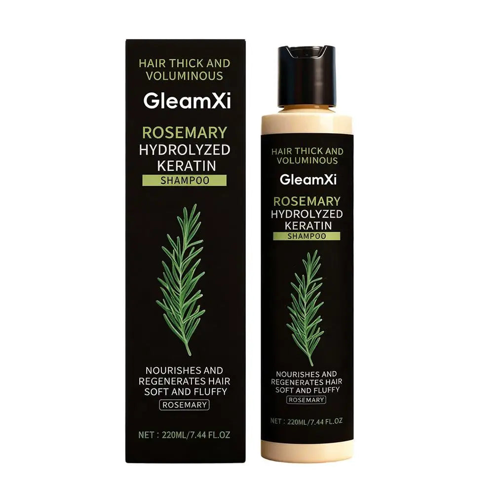 Organic Rosemary Hair Shampoo Natural Anti-Hair Loss Scalp Nourishment Helps Strengthen & Thicken Hair Gentle Cleansing Formula Qme A CN