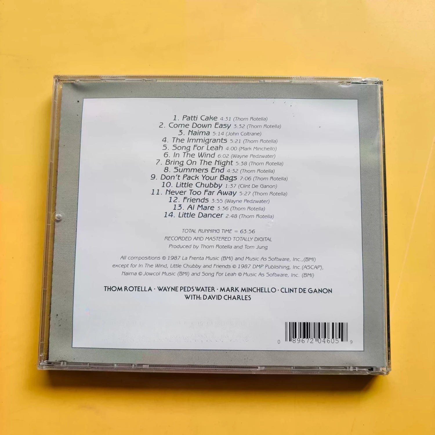 Jazz Band Audiophile CD Album, DMP Label High-Resolution UHQCD, Instrumental Jazz Tracks for Hi-Fi Enthusiasts Qme