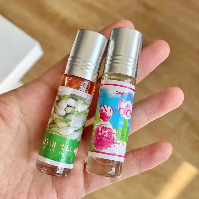 Arabic Mini Roller Perfume Middle Eastern Floral Fragrance Fresh Qme
