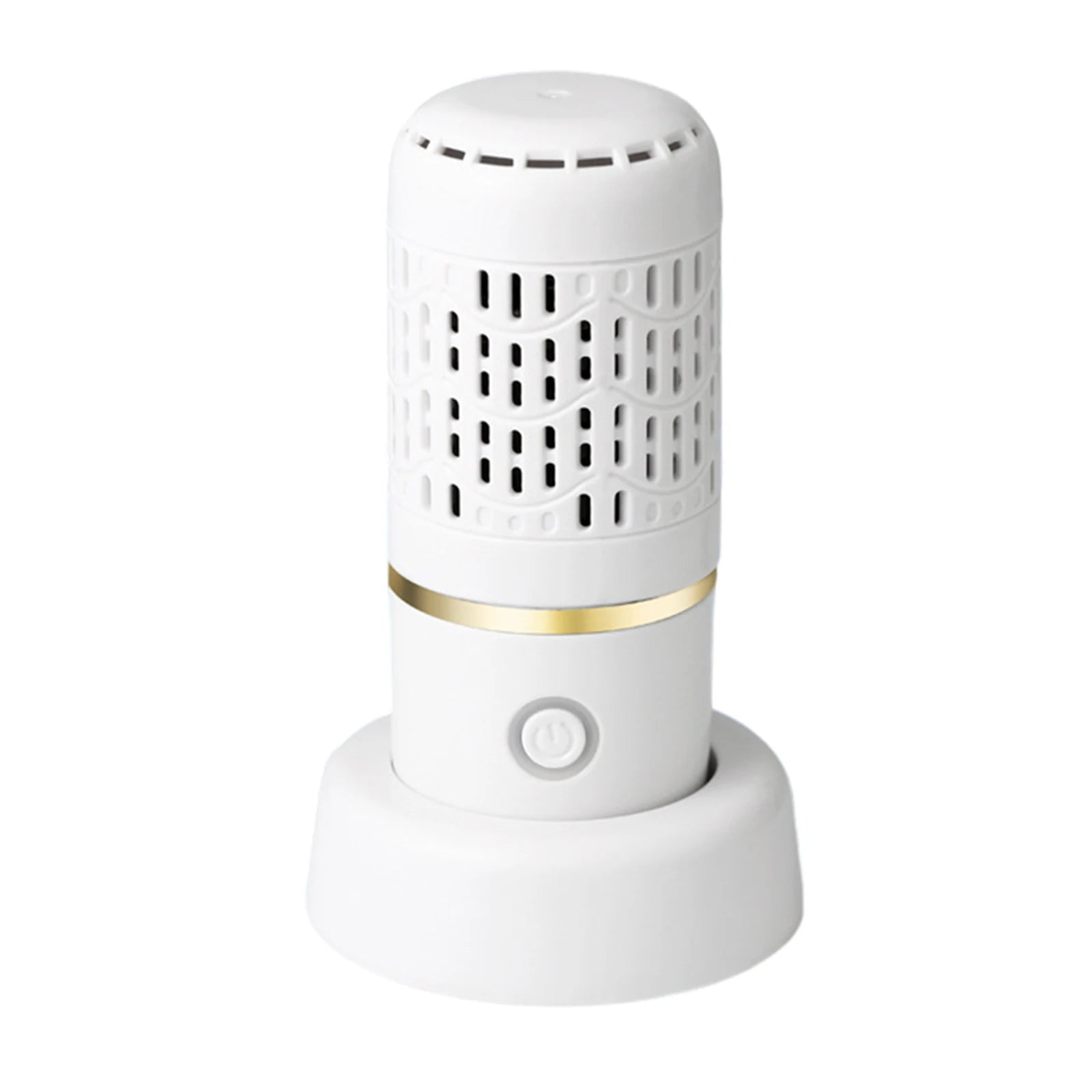 Mini Protable Ultrasonic Fruit Vegetable Washing Machine Capsule Wireless Food Cleaner Outdoor Picnic Fruit Food Purifier Qme White