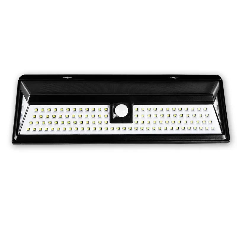 New 180LED Solar Wall Light 90LED Remote Control Wall Light 118 Outdoor Glare Lighting Sensor Light Super Waterproof Qme