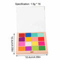 Gradient Nail Powder Palette Colors Glitter Pigment Solid Qme 03 China Mainland