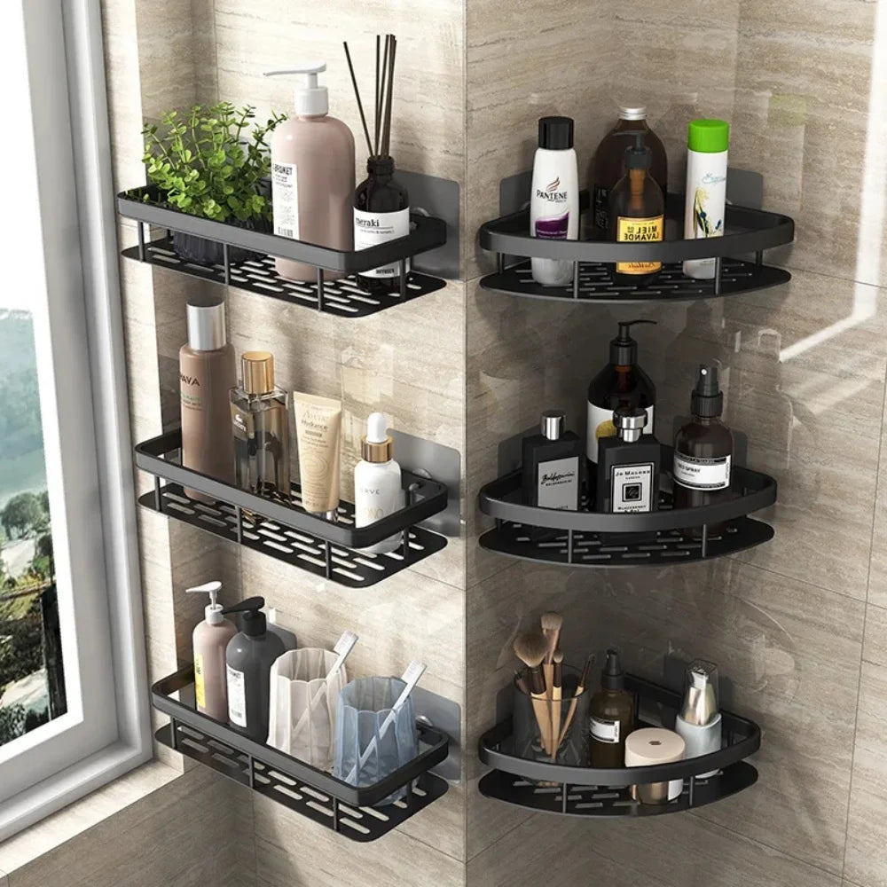 Bathroom Storage Rack Environmentally Friendly Recyclably Support Rack Shampoo Shower Soap Solution Organizer Household Products Qme