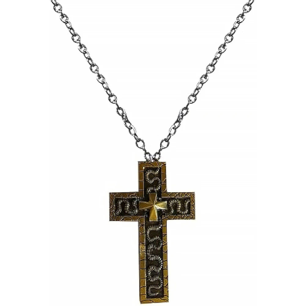 Vintage Cross Necklace with Secret Compartment Cross Pendant Necklace Openable Stainless Steel Chain Pendant Charm Jewelry Gifts Qme Yellow