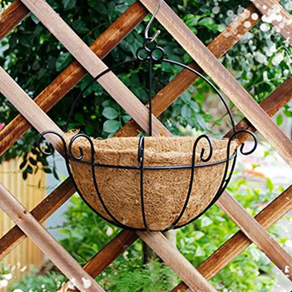 Coconut Basket Liners Coir Plant Liner Fence Flower Baskets Plants Qme