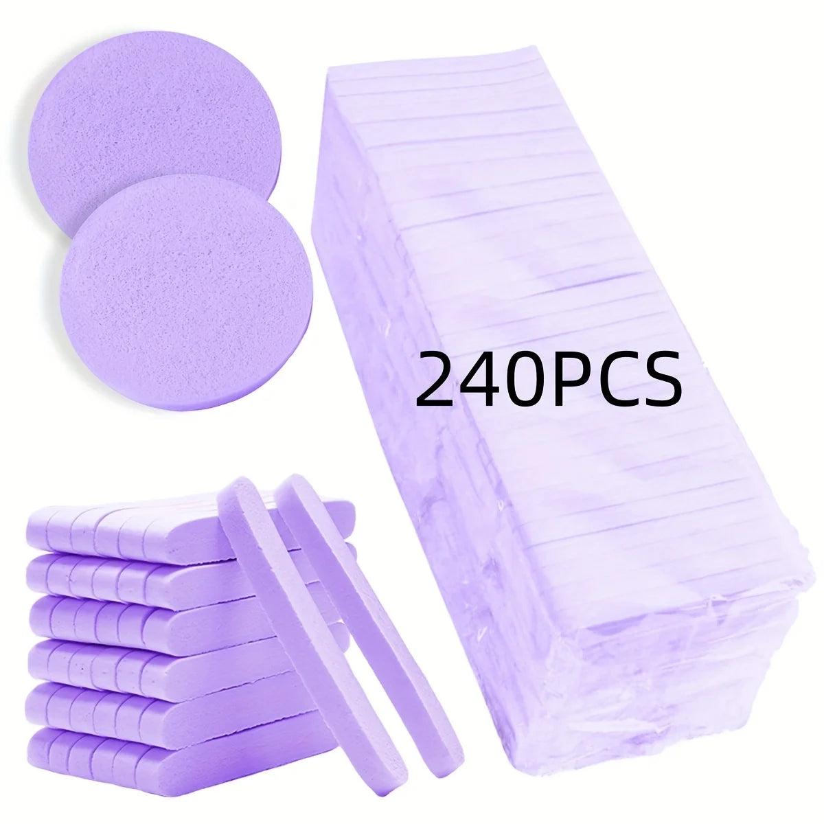 Facial Sponges Compressed Washing Face Sponge Pads Exfoliating Masks Qme 04