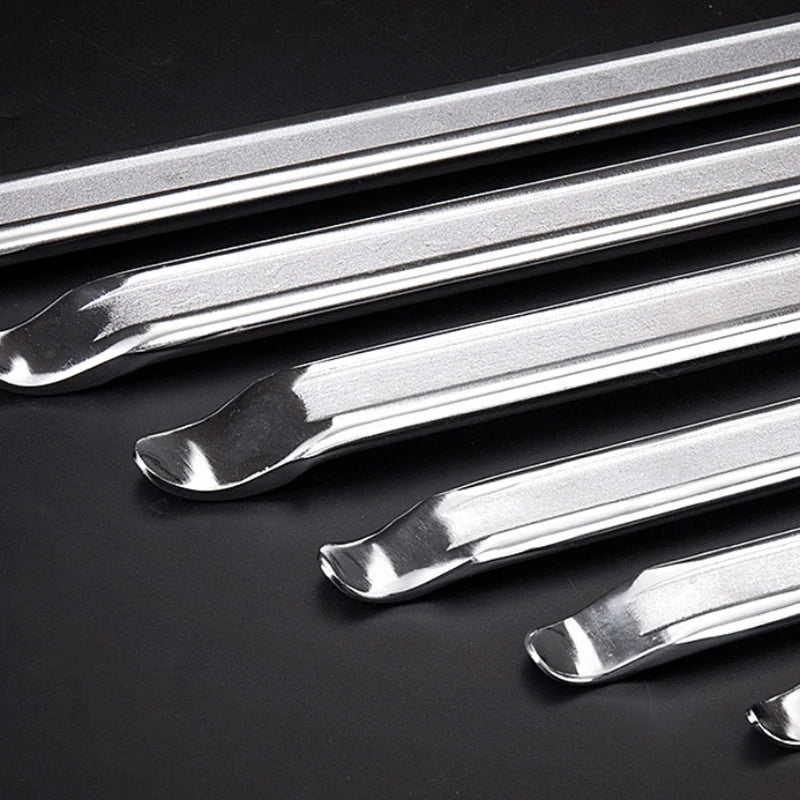 Car Tire Wrench Removal Tool Steel Spoon Iron Rim Opener Lever Qme