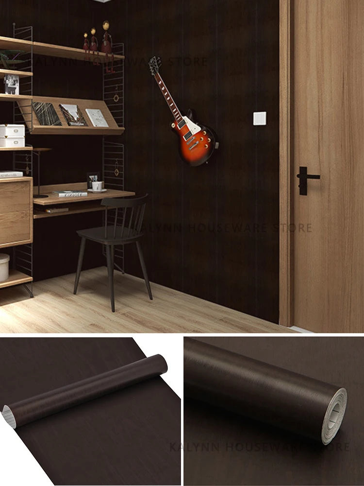 Wood Contact Paper Wallpaper Peel Stick Light Grain Stickers Cabinets Qme Wood Grain 00002 10mx45cm