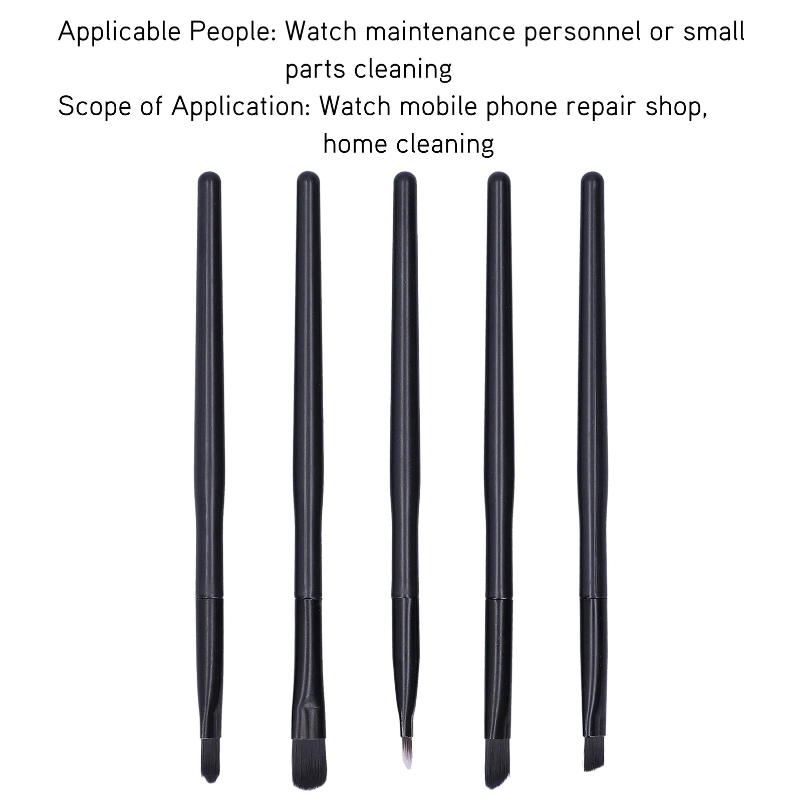 Soft Watch Cleaning Brush Set Wristwatch Movement Small Part Cleaning Soft Brushes Set Watch Parts Brush Qme