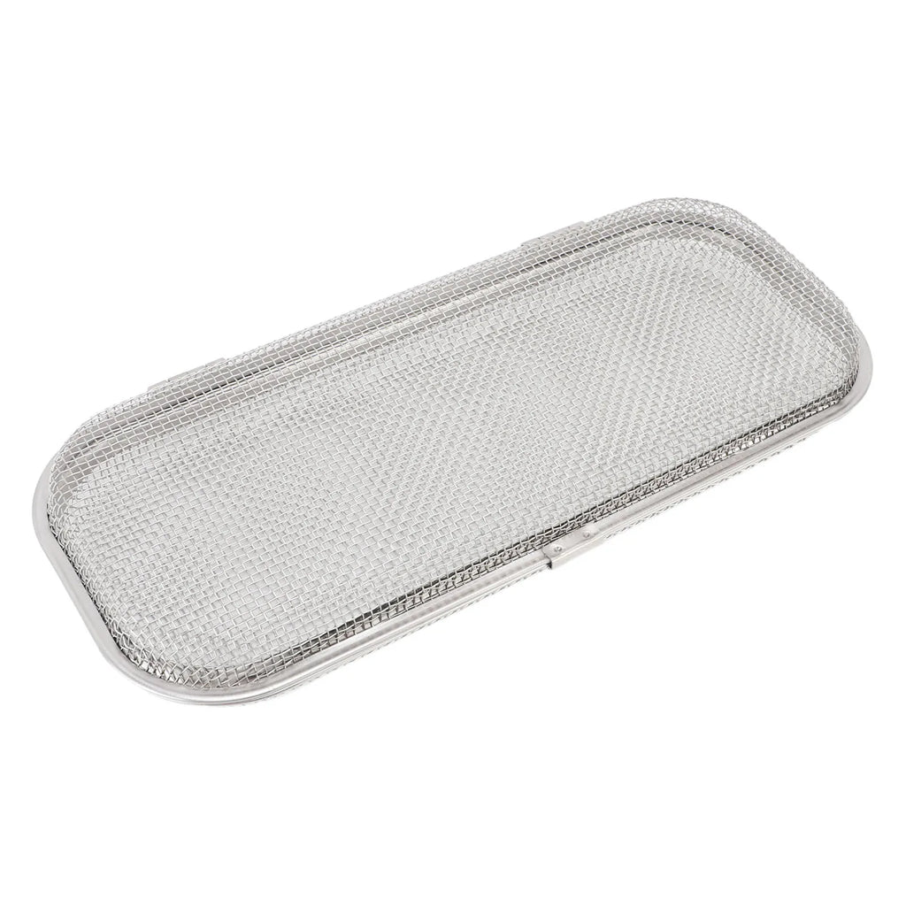 Dishwasher Utensil Basket Mesh Drain Safe 304 Stainless Steel Thorough Cleaning Dishwasher Silverware Basket for Small Items Qme