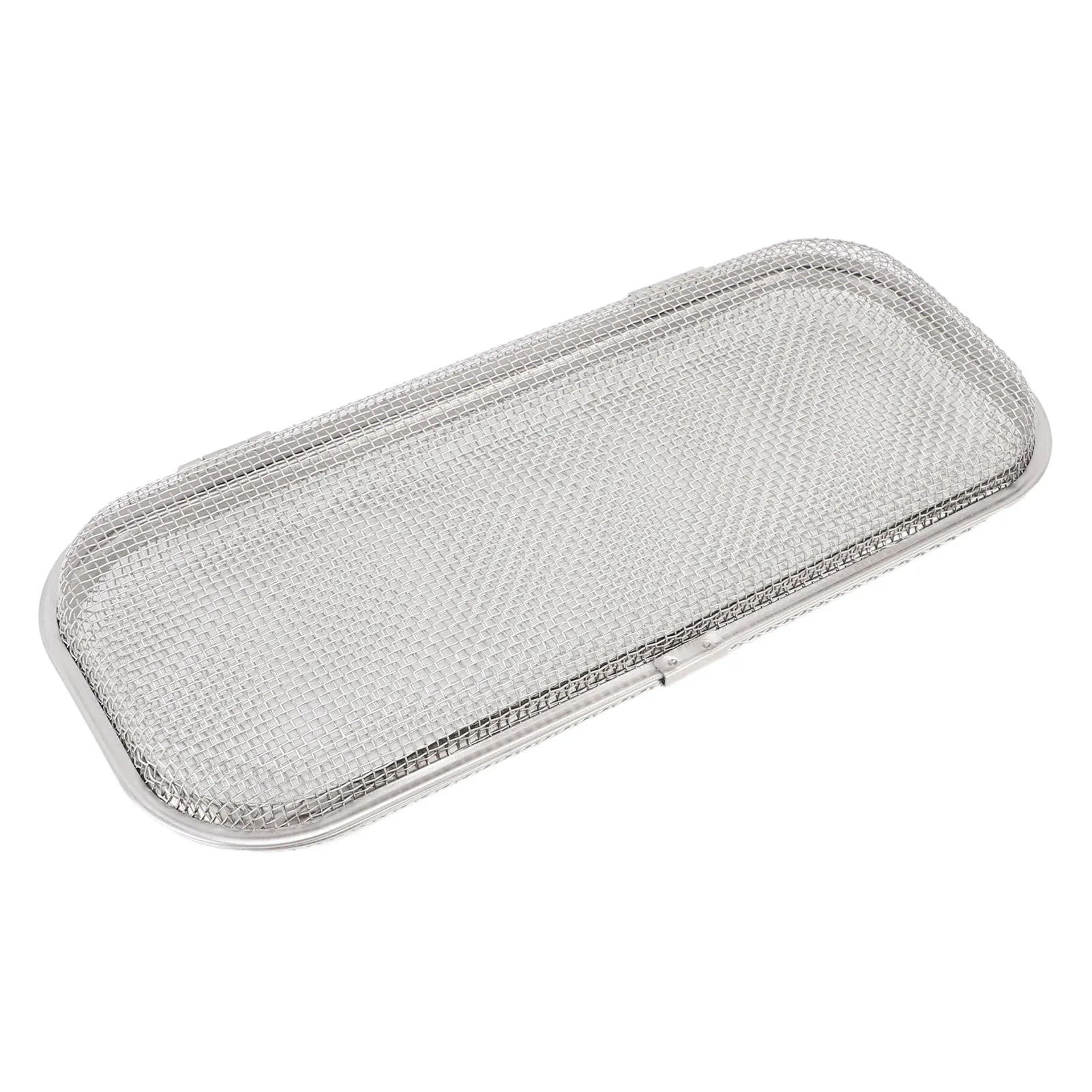 Dishwasher Utensil Basket Mesh Drain Safe 304 Stainless Steel Thorough Cleaning Dishwasher Silverware Basket for Small Items Qme