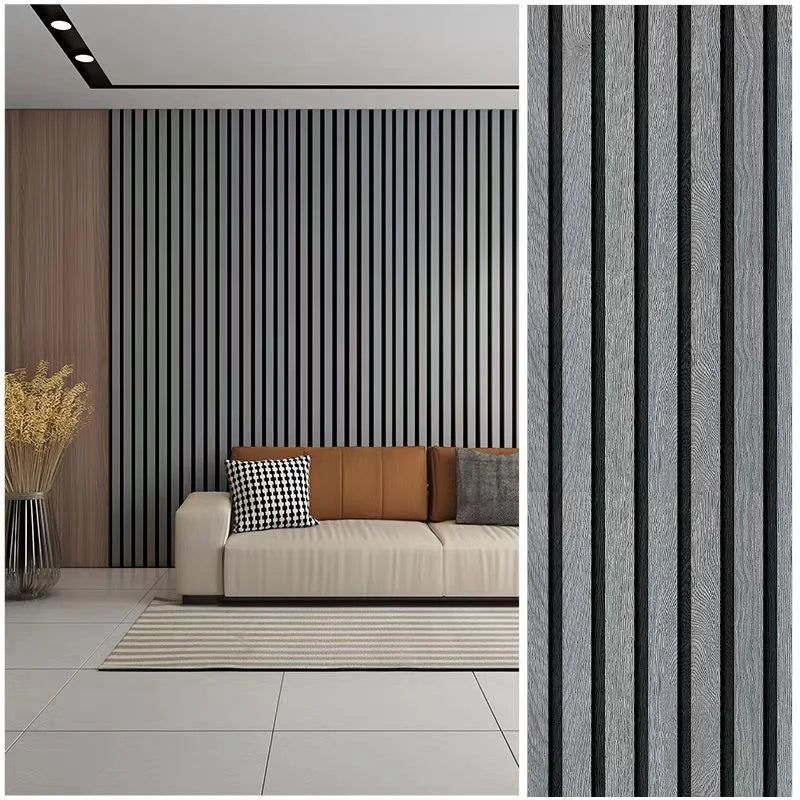 1 Roll Self-Adhesive Wood Grain Wall Panel Waterproof Background Wall Grille Sticker Suitable for Ceiling Living Room Decoration Qme A 60cm x 300cm