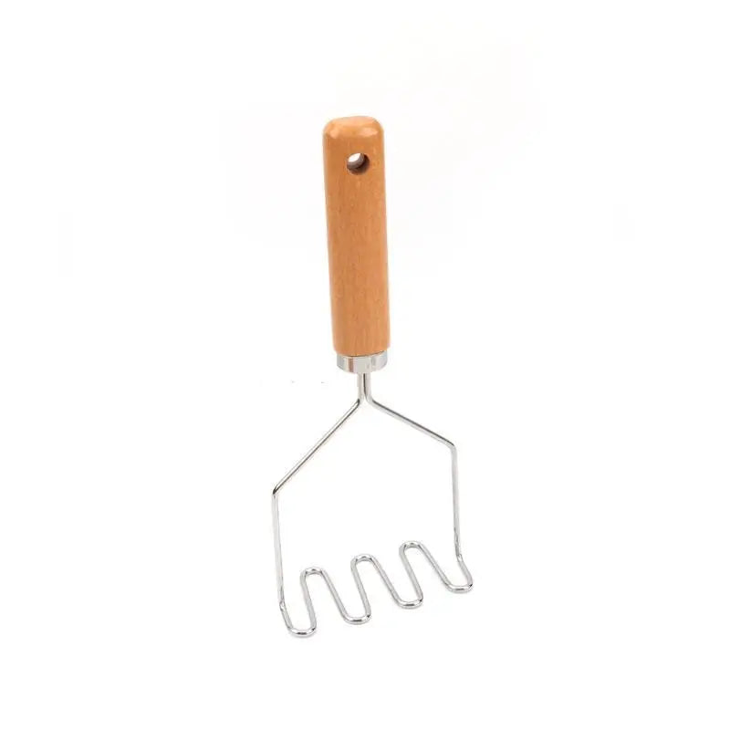 Mud Press Masher Puree Juice Maker Baby Food Supplement Stainless Qme A4