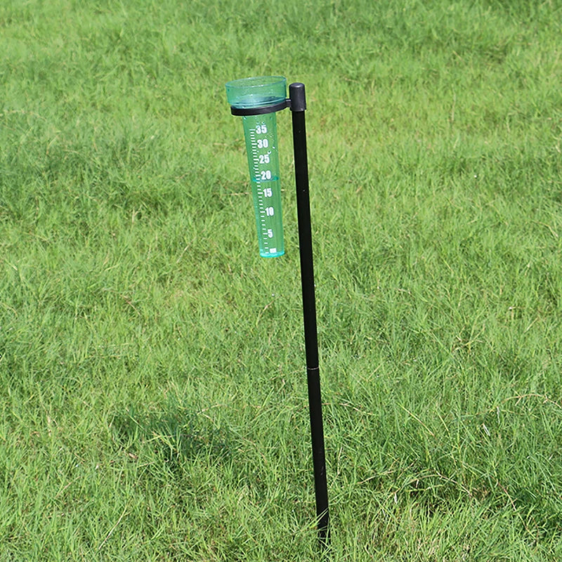 Portable Polystyrene Rain Gauge Measurement Tool For Garden Water Ground Outdoor Rain Meter Collect Rainwater Qme