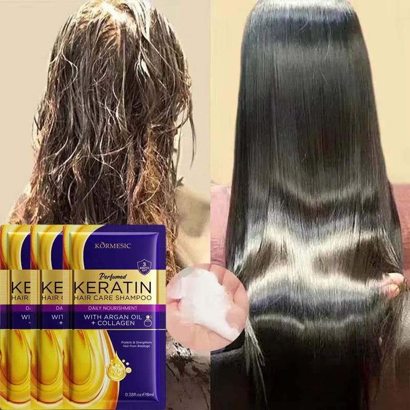 5 Seconds Magical Keratin Hair Mask Repair Damage Frizzy Soft Smooth Shiny Hair Deep Moisturizing Treatment Hair Root Scalp Care Qme
