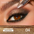Double-ended Eyeshadow Stick Waterproof Pigment Matte Glitter Qme 04-champagne