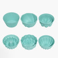 Charlotte Cake Pan Silicone Cheesecake Nonstick Round Baking Mold Qme one size Blue