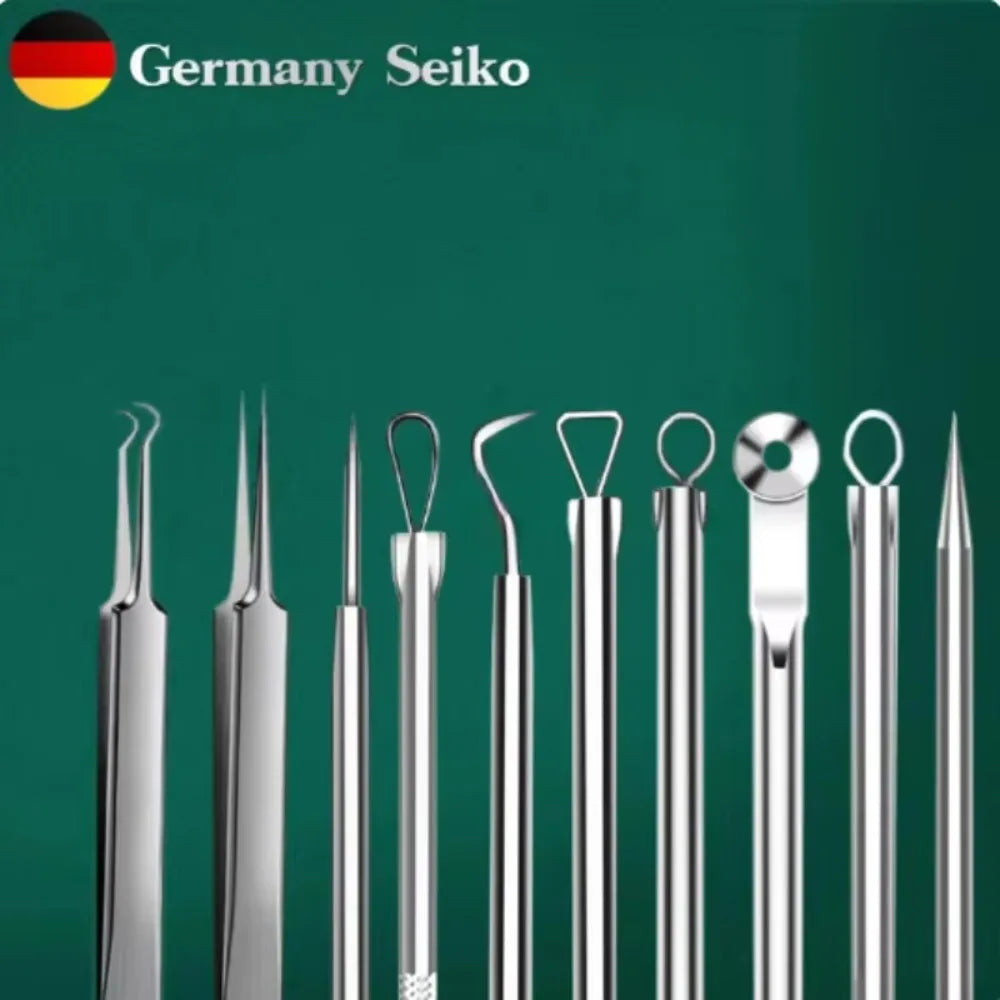 Acne Needle Blackhead Clip Remover Extraction Pore Black Head Clean Qme