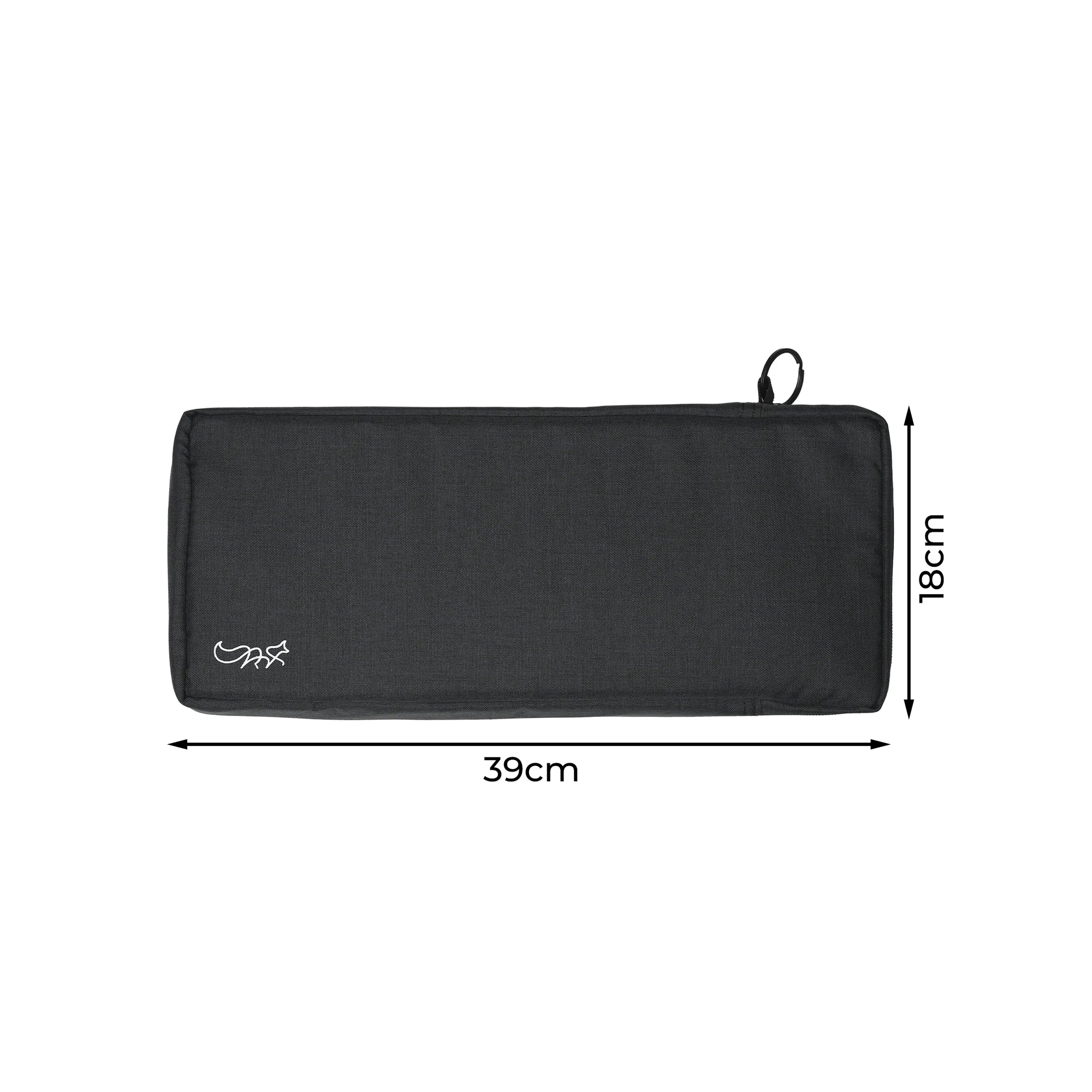 Chosfox Protable Keyboard Storage Bag Large Capacity Mechanical Keyboard Bag 67/75/87/98 Thickened Fabric Waterproof Protect Bag Qme 39cm Bag 87-98