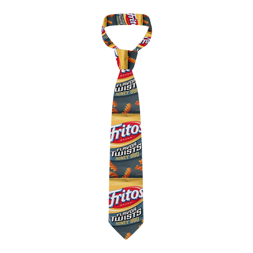Trend Street Art Printed Tie Skateboard Youth Unisex Casual Fashion Qme