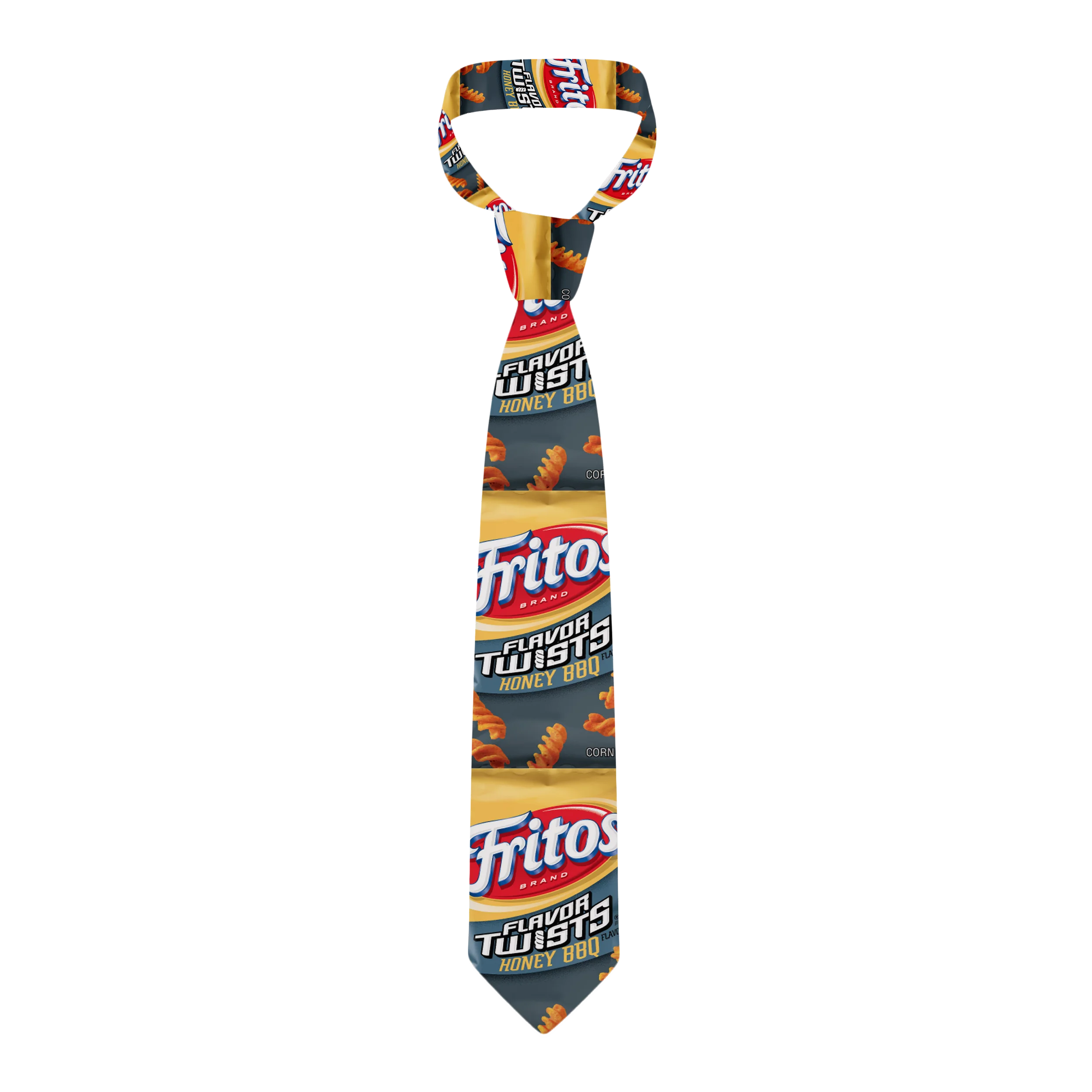 Trend Street Art Printed Tie Skateboard Youth Unisex Casual Fashion Qme