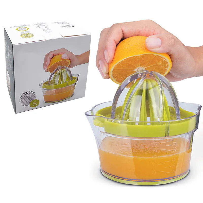 4-in-1 Citrus Lemon Orange Juicer Manual Hand Squeezer Built-in Qme 1Pc style A