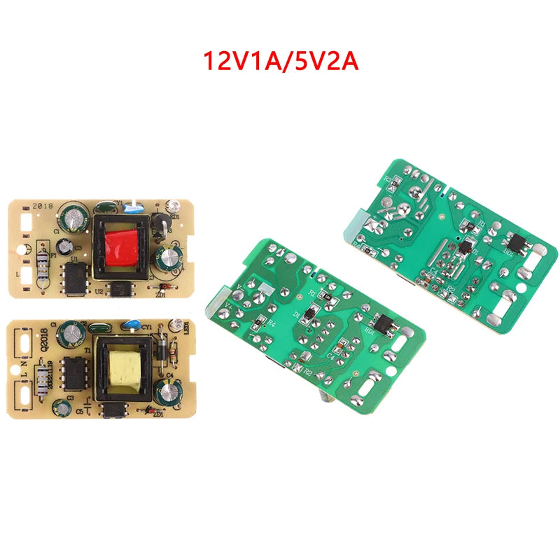 Power Module Switchboard 5V 2A 12V 1A 10 12W Bare Circuit Board LED Qme