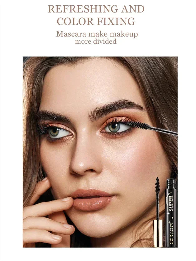 Color Mascara 14 Thick Curl Waterproof Non-smudding Natural Long Lasting Blue White Green Pink Black Eye Makeup Qme