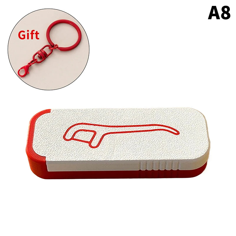 Mini Sliding Storage Box Small Items Home Office Travel Portable Qme A8