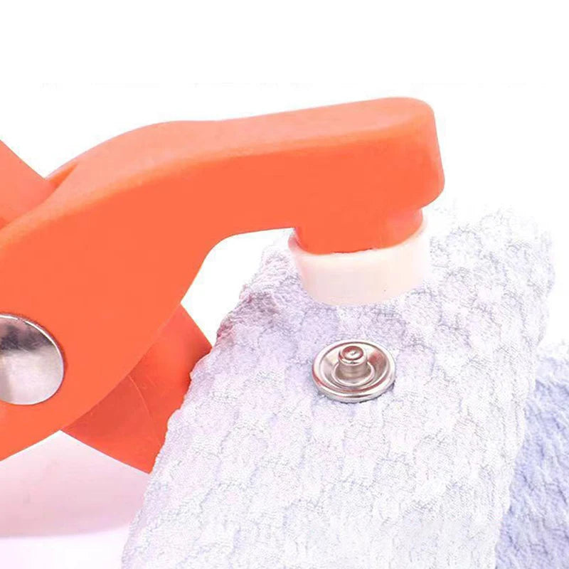 50 Plier Tool Metal Sewing Buttons Five-claw Buckle Snap Clothes Qme