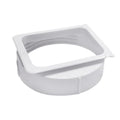 1PC Exhaust Duct Interface Pipe Hose Connector For Portable Mobile Air Conditioner Exhaust Duct Interface Pipe Hose Connector Qme KY 25 15cm