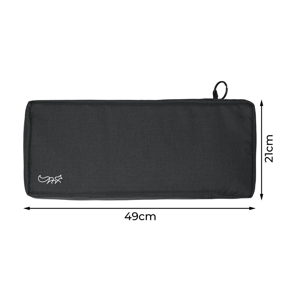 Chosfox Protable Keyboard Storage Bag Large Capacity Mechanical Keyboard Bag 67/75/87/98 Thickened Fabric Waterproof Protect Bag Qme 49cm Bag 100-108
