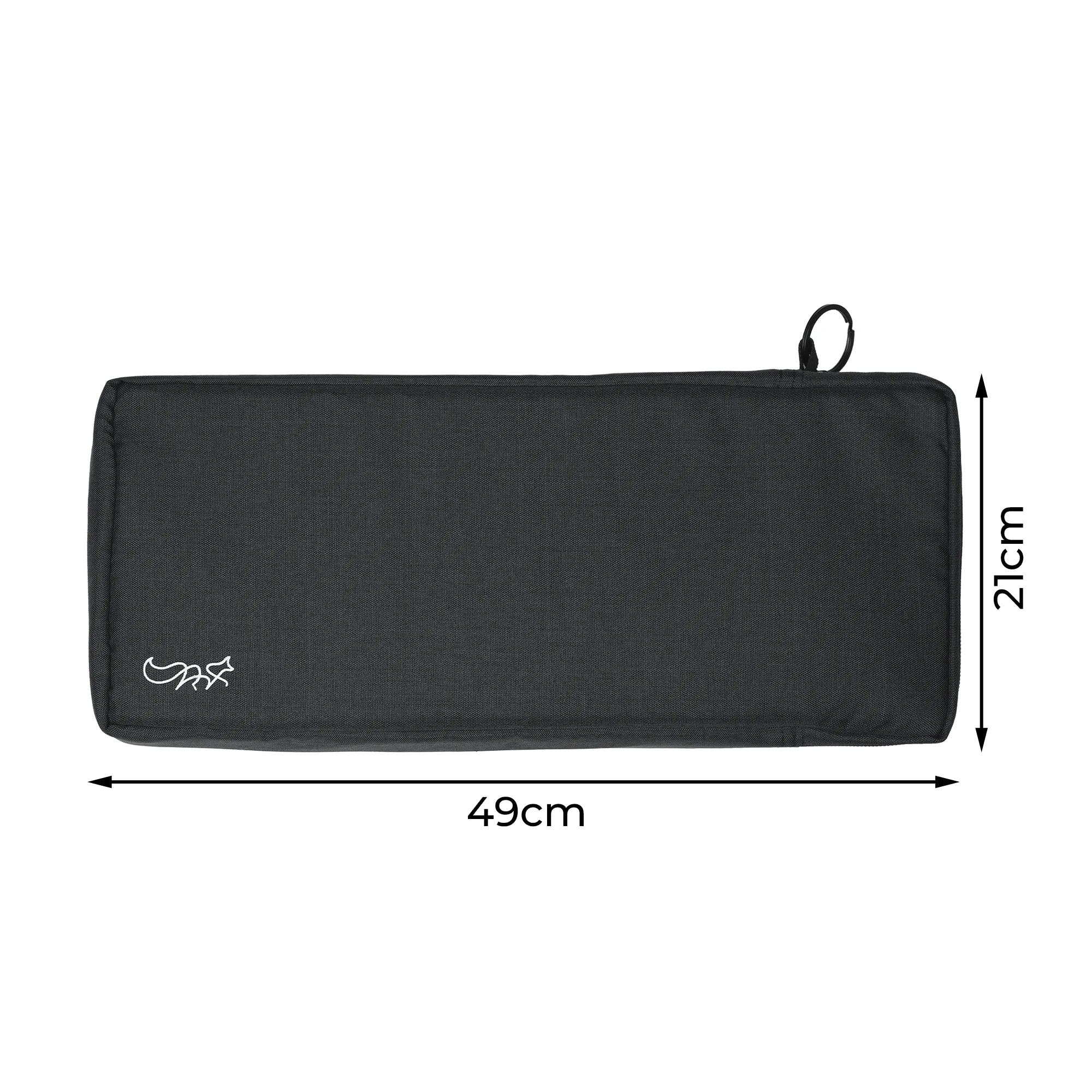 Chosfox Protable Keyboard Storage Bag Large Capacity Mechanical Keyboard Bag 67/75/87/98 Thickened Fabric Waterproof Protect Bag Qme 49cm Bag 100-108